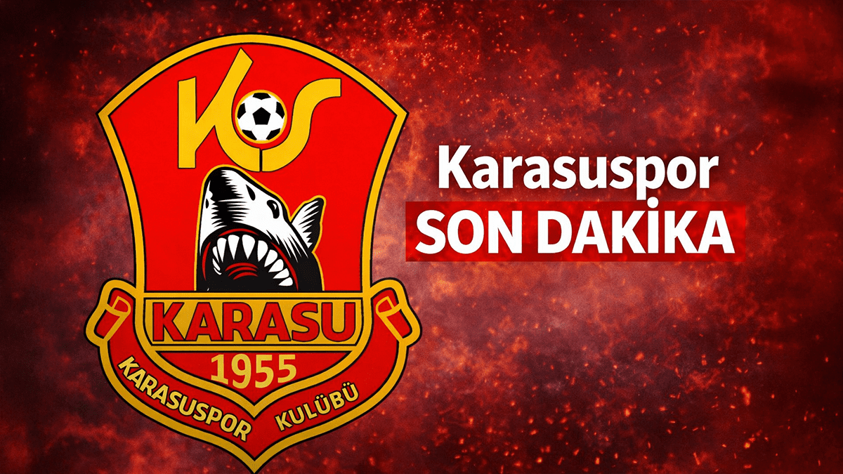 Karasuspor logosu ile hazırlanmış son dakika haber görseli – Karasuspor basın açıklaması ve güncel gelişmeler