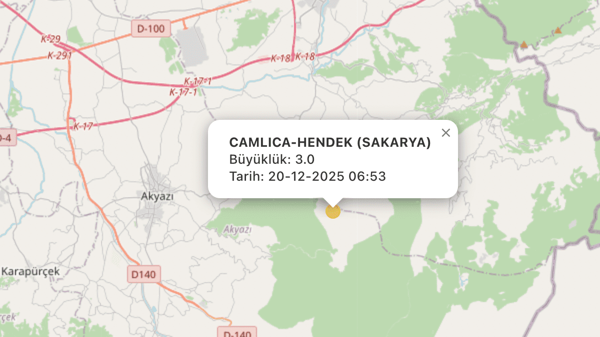 Sakarya Karasu Deprem