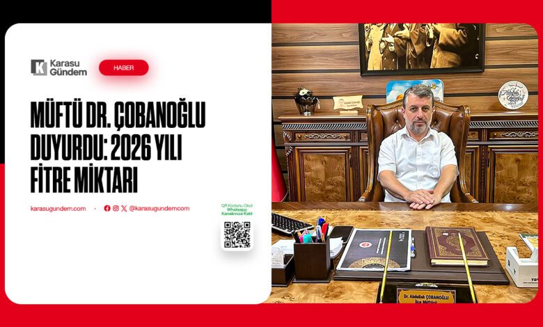 2026 Yılı Fitre Miktarı Açıklandı