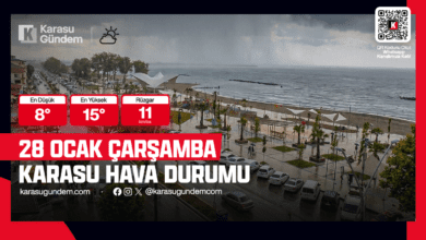 28 ocak 2026 karasu hava durumu