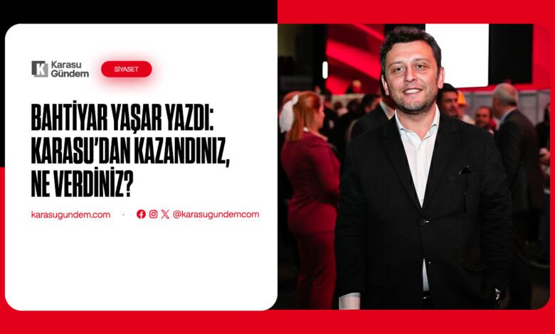 Karasu'dan Kazandınız ne verdiniz?