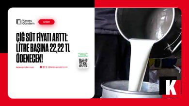 Çiğ süt fiyatları arttı