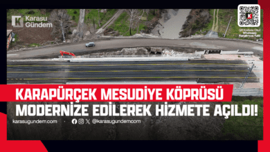 Karapürçek Mesudiye Köprüsü hizmete açıldı