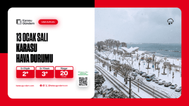 13 Ocak 2026 Karasu Hava Durumu