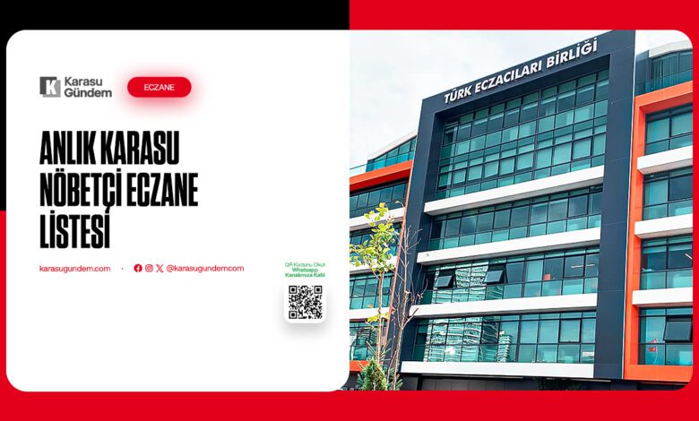 Karasu Nöbetçi Eczaneler