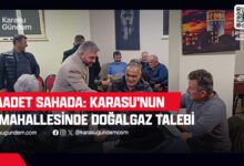 karasu saadet partisi koyleri geziyor