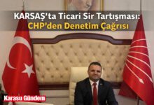 KARSAŞ’ta ticari sır tartışmasıyla ilgili CHP Karasu İlçe Başkanı Aykut Süt’ün denetim çağrısını yansıtan basın açıklaması görseli