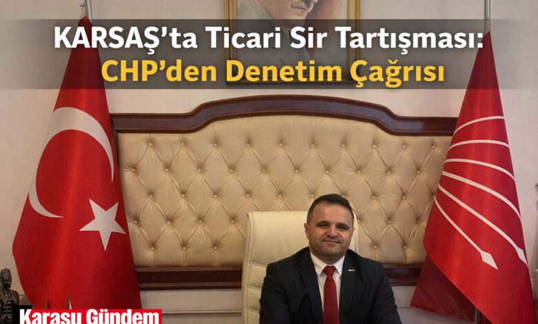 KARSAŞ’ta ticari sır tartışmasıyla ilgili CHP Karasu İlçe Başkanı Aykut Süt’ün denetim çağrısını yansıtan basın açıklaması görseli