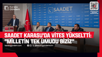 Saadet Partisi Karasu Divan Toplantısı