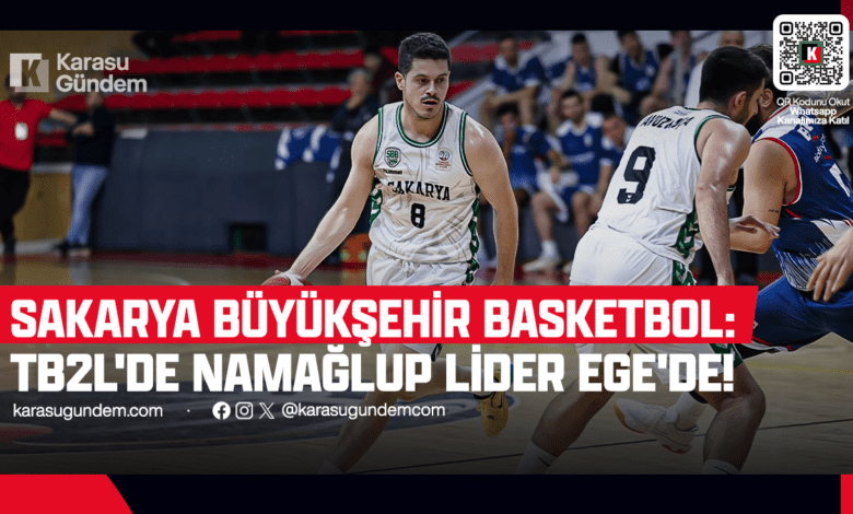 Namağlup Sakarya Büyükşehir Belediyesi Basketbol Takımı Ege İle karşı karşıya