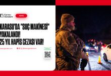 Karasu'da "Suç Makinesi" Yakalandı: 25 Yıl Hapis Cezası Var!