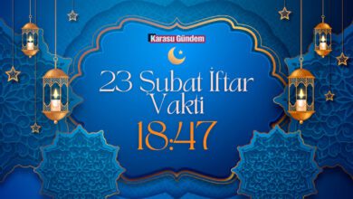 23 Şubat Pazartesi Karasu iftar vakti, imsakiye tablosu ve Ramazan ayı detayları.