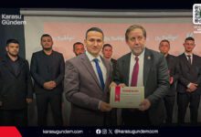 Yeniden Refah Partisi Karasu İlçe Başkanı Hakkı İskender'in Ramazan ayı kutlama mesajı.