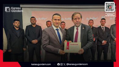 Yeniden Refah Partisi Karasu İlçe Başkanı Hakkı İskender'in Ramazan ayı kutlama mesajı.