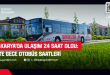 Sakarya gece otobüsü