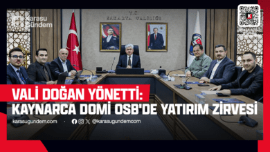 Kaynarca OSB'de Kritik Toplantı: Vali Doğan Başkan Oldu