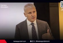 SATSO Başkanı Akgün Altuğ'un Sakarya sanayi bölgeleri için demiryolu bağlantısı talebini açıkladığı toplantı.