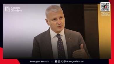 SATSO Başkanı Akgün Altuğ'un Sakarya sanayi bölgeleri için demiryolu bağlantısı talebini açıkladığı toplantı.