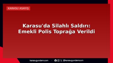 Karasu'da Silahlı Saldırı: Emekli Polis Toprağa Verildi