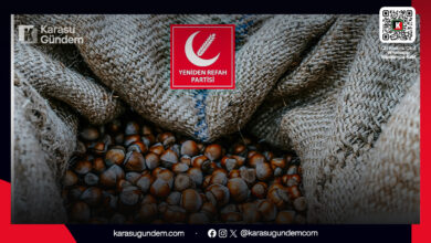 Yeniden Refah Partisi fındık fiyatlarındaki düşüş ve tarım politikaları hakkında basın açıklaması